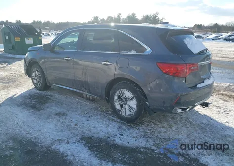 2018 Acura Mdx из США, поврежденный, VIN 5J8YD4H30JL006153